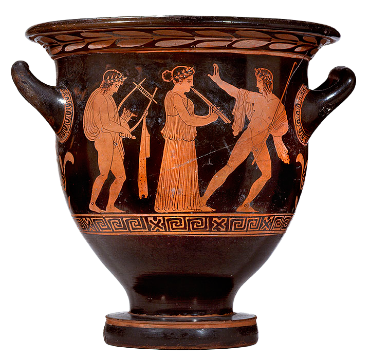 Image of a Red-Figure Bell Krater from the Blanton Collection